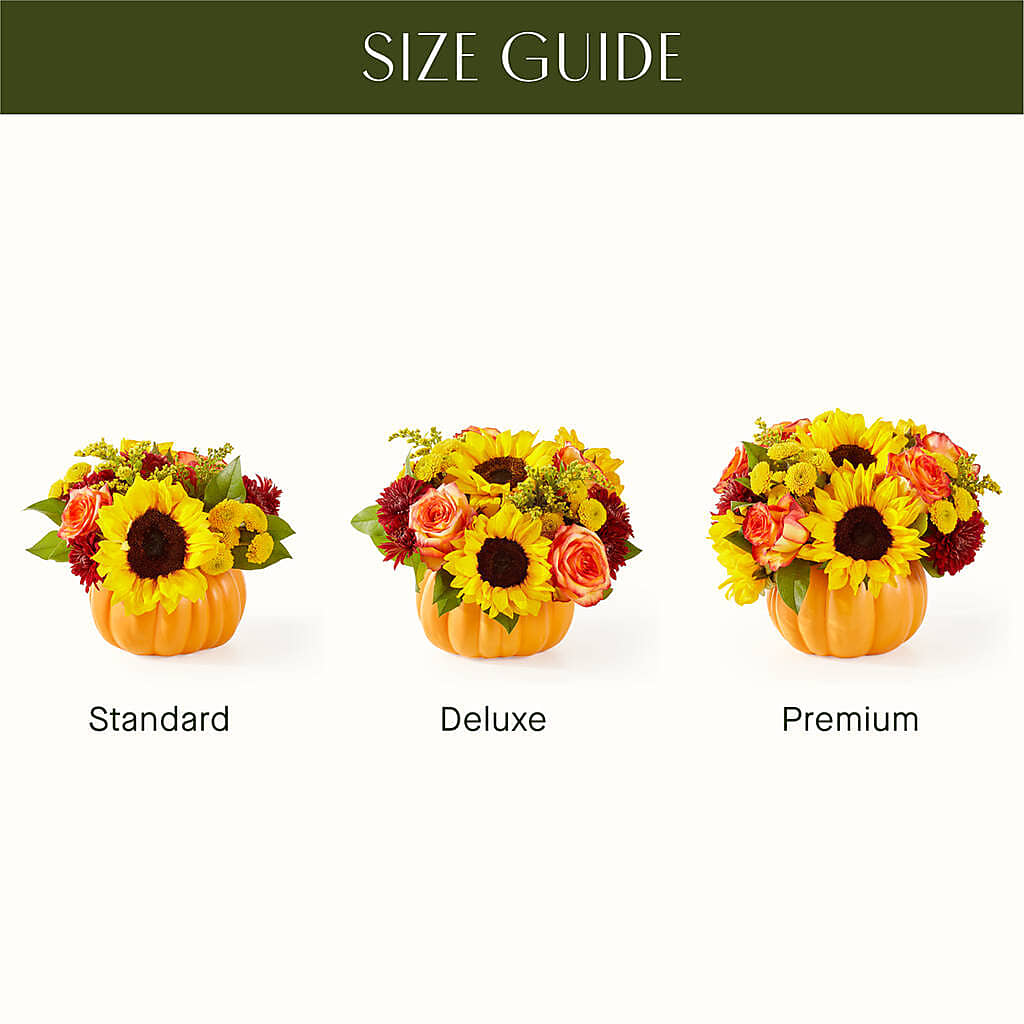 Golden Gourd Pumpkin Bouquet – City Line Florist, New Hyde Park NY
