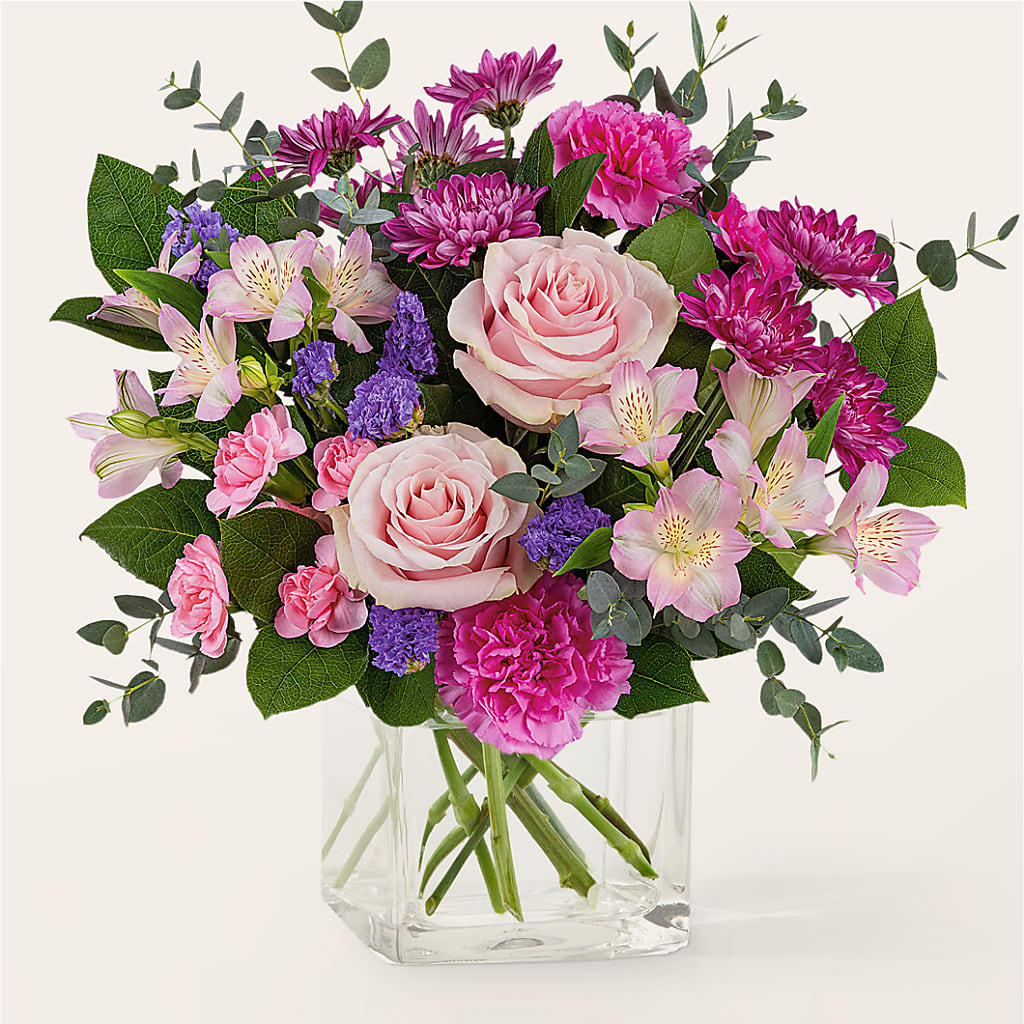 Rosy Radiance Bouquet – City Line Florist, New Hyde Park NY