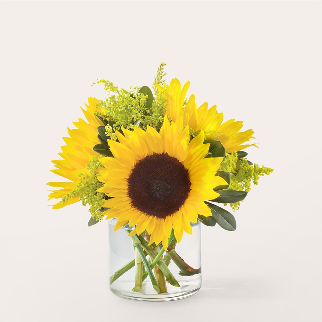 Beaming Sunflower Bouquet – City Line Florist, New Hyde Park NY
