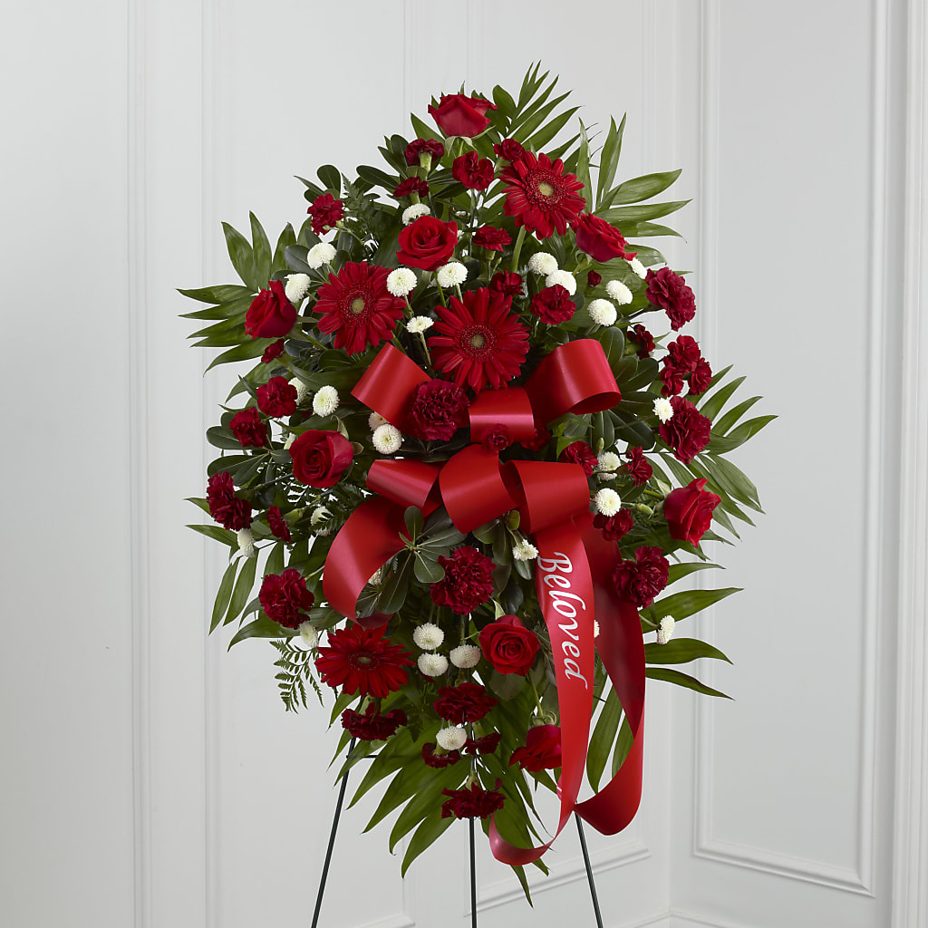 Treasured Memories Standing Spray – City Line Florist, New Hyde Park NY