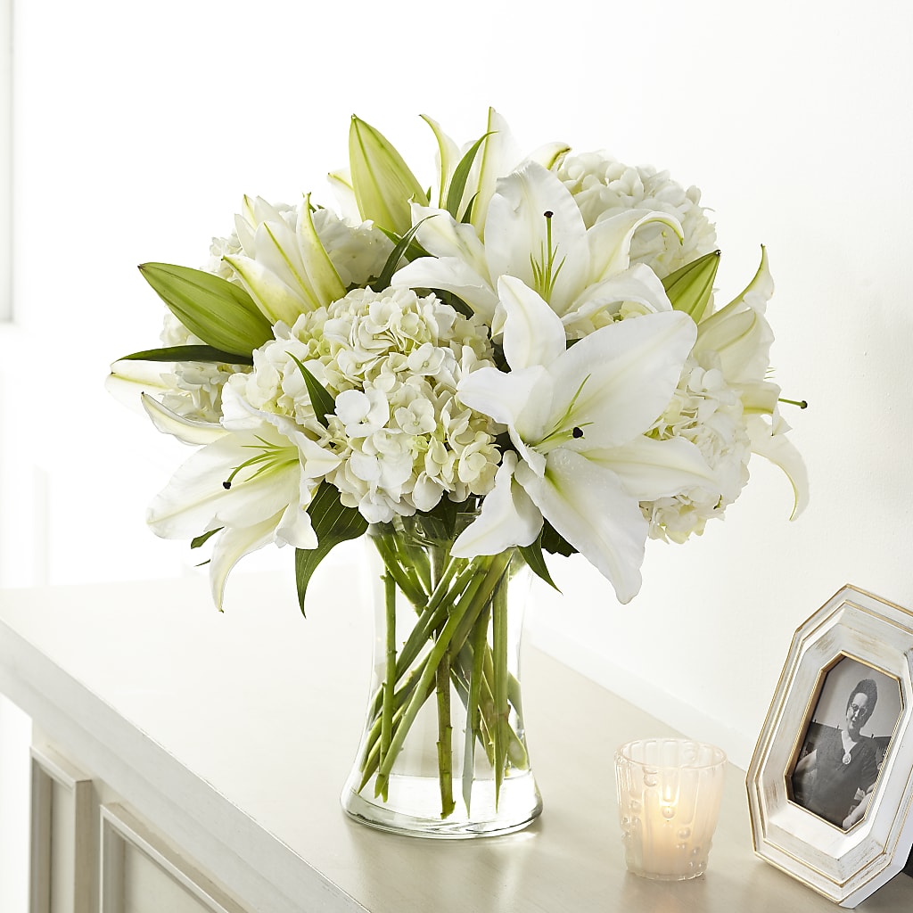 Compassionate Lily Bouquet – City Line Florist, New Hyde Park NY
