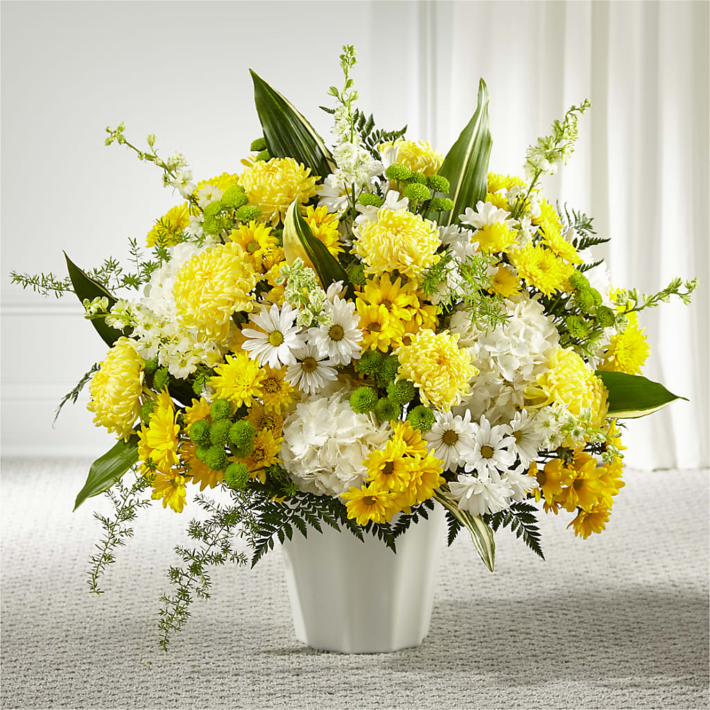 Unity & Grace Floor Basket – City Line Florist, New Hyde Park NY