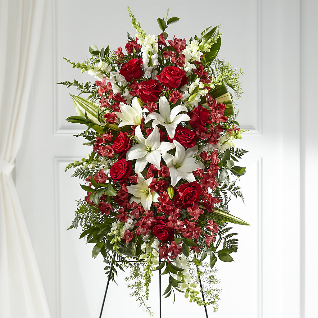 Everlasting Memory Standing Spray – City Line Florist, New Hyde Park NY