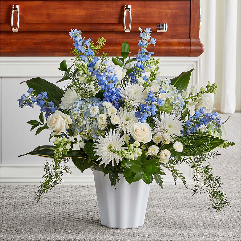 Everlasting Memories Floor Basket – City Line Florist, New Hyde Park NY