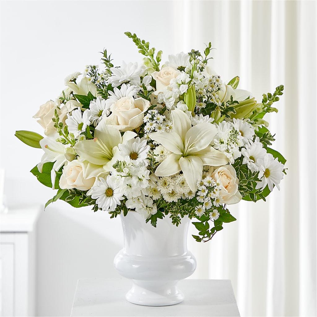 Uplifting Urn Arrangement – City Line Florist, New Hyde Park NY