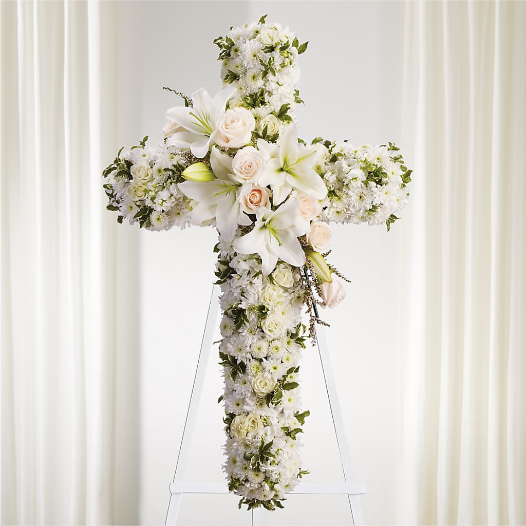 Spiritual Guidance Standing Spray – City Line Florist, New Hyde Park NY