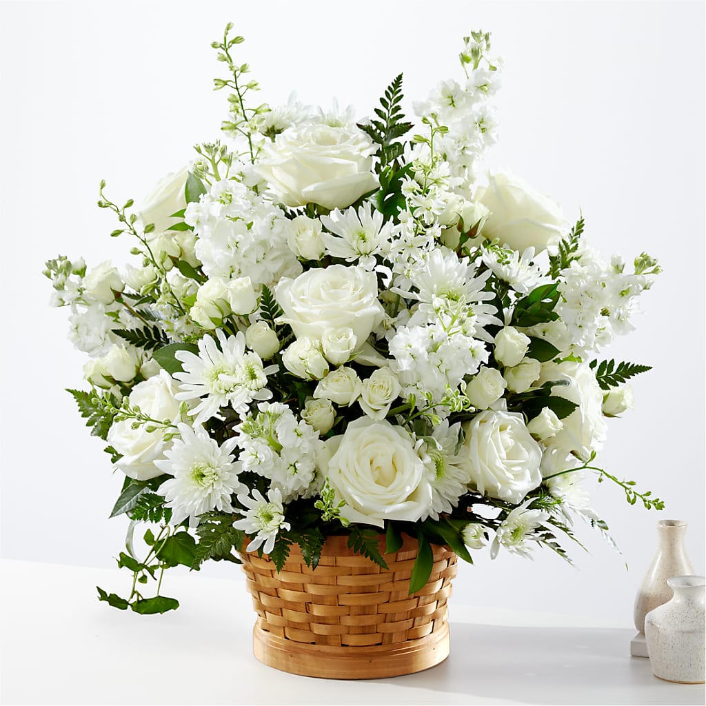 Heartfelt Condolences Arrangement – City Line Florist, New Hyde Park NY