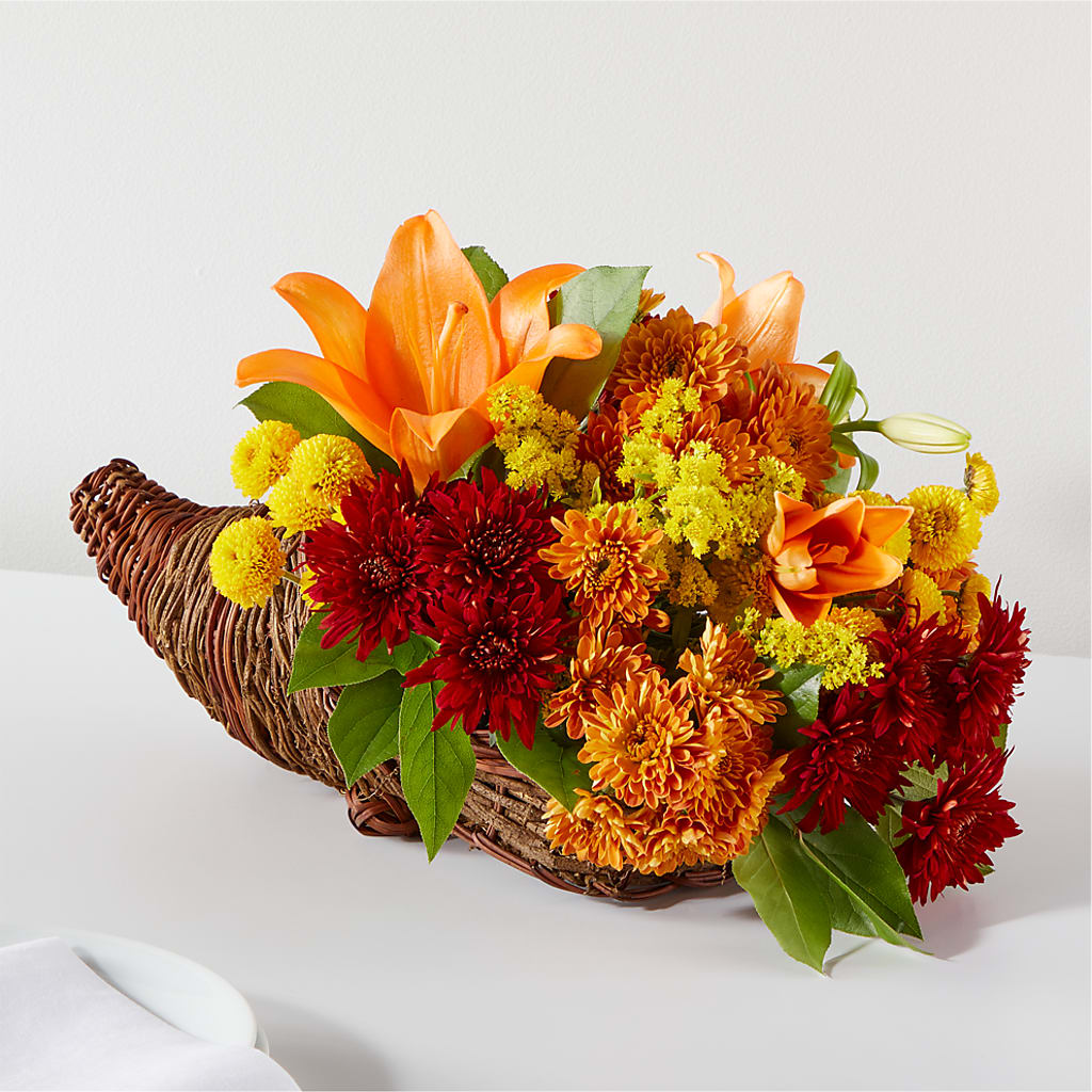 Bouquet of Blessings Cornucopia – City Line Florist, New Hyde Park NY