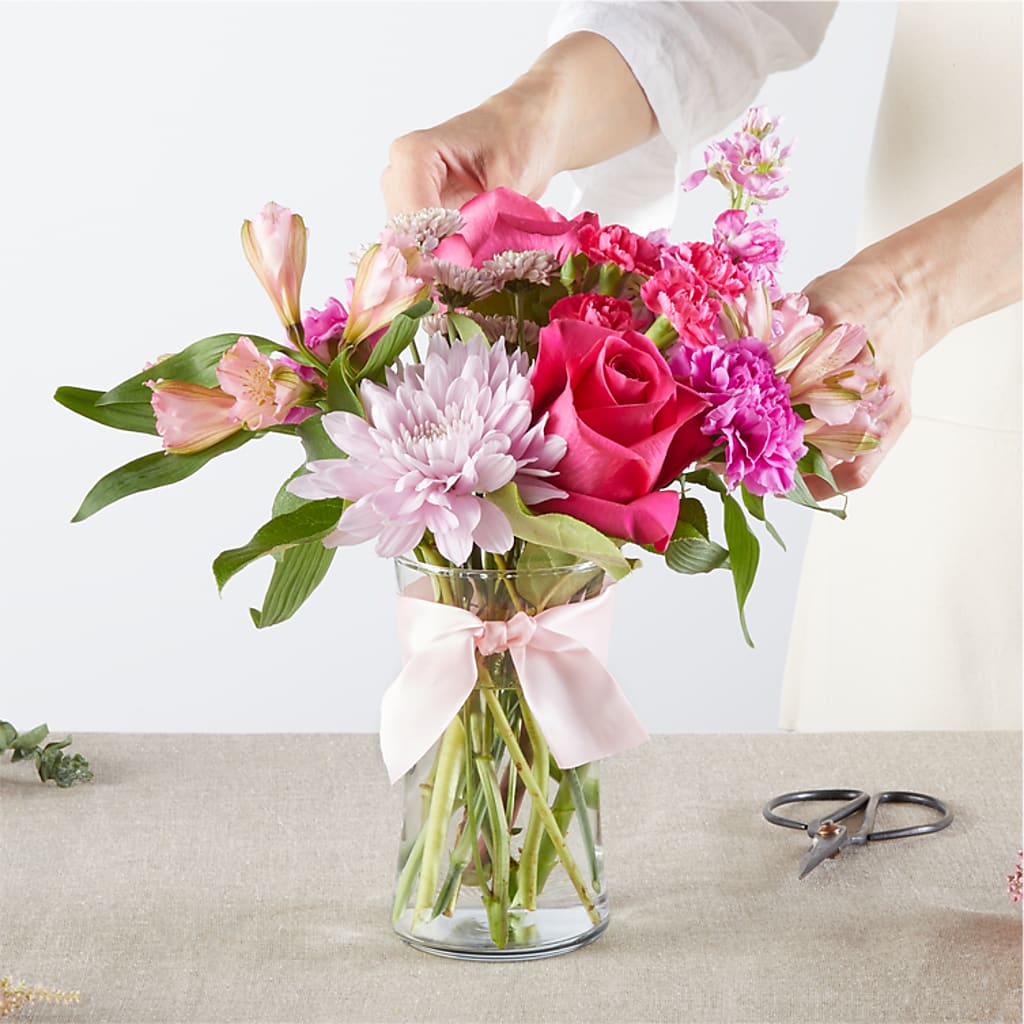 Pink Ribbon - A Florist Original –  City Line Florist, New Hyde Park NY