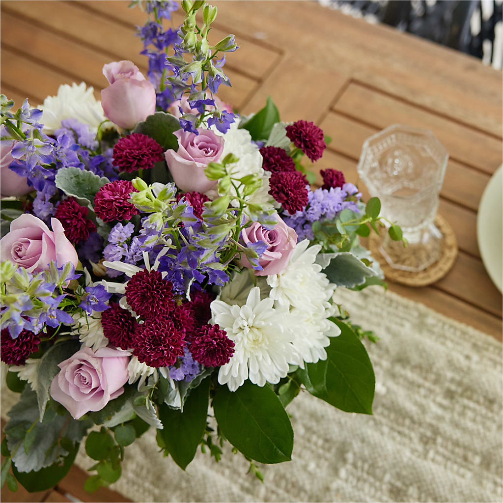 Violet Frost Bouquet –  City Line Florist, New Hyde Park NY
