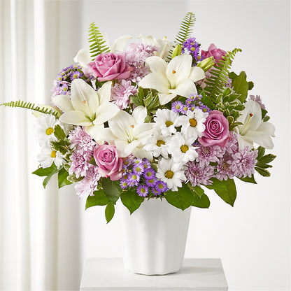Warmest Thoughts Tabletop Basket –  City Line Florist, New Hyde Park NY