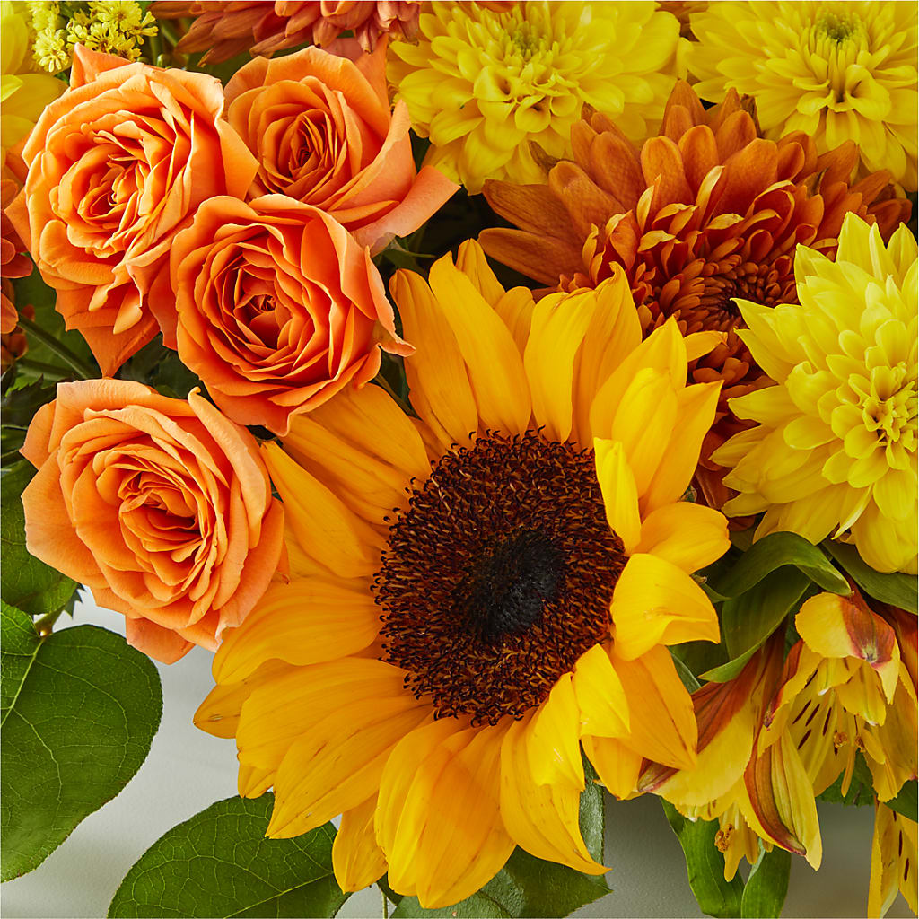 Autumn Harmony Centerpiece –  City Line Florist, New Hyde Park NY