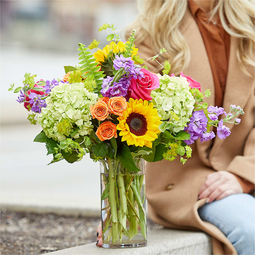 Vibrant Greetings Bouquet –  City Line Florist, New Hyde Park NY